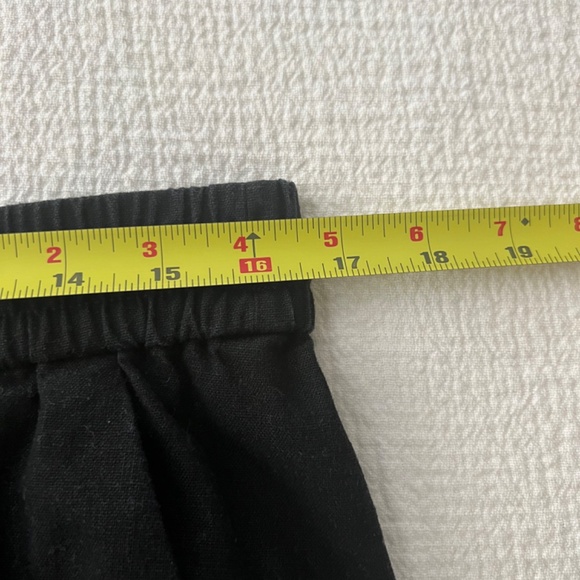 J Crew linen/cotton blend black pants size 10 - Picture 5 of 12